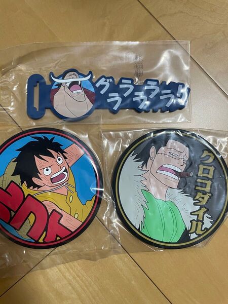 一番くじワンピースH賞ラバーアソート3種類