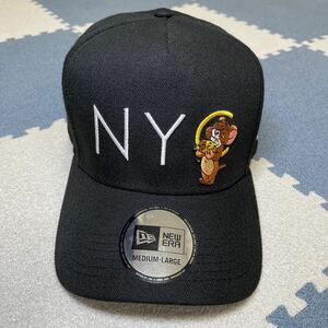 new ERA New Era cap hat black black Tom and Jerry TOM and JERRY super-beauty goods 