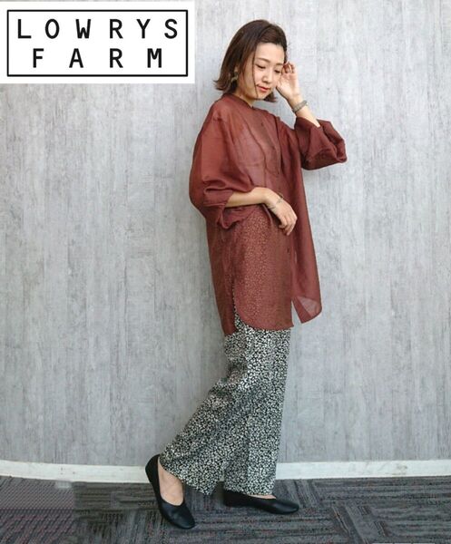 ☆新品タグ付き☆LOWRYS FARM ローリーズファーム サテンイージーパンツ FREE SIZE
