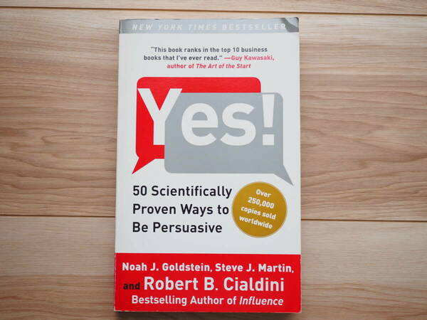 【Free Oress】YES! 50 Scientifically Proven Ways to Be Persuasive 　 Robert B. Cialdini