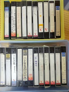 VHS 録画済み ビデオテープ