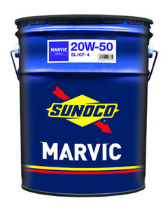 送料無料！　SUNOCO　MARVIC　スノコ　マーヴィック　SL/CF-4 相当　20W-50　鉱物油　MINERAL　 20L缶　エンジンオイル