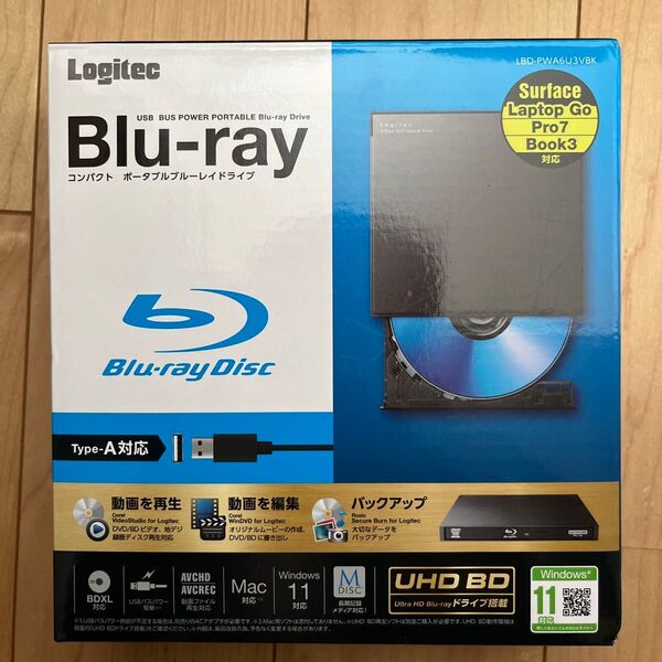 Logitec LBD-PWA6U3VBK BLACK ブルーレイドライブ