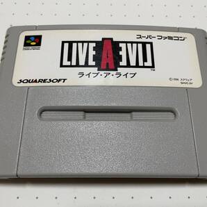☆SFC 名作 人気作 美品 LIVE A LIVE ライブアライブ ライブ・ア・ライブ スクウェア RPG ☆動作確認済 端子・除菌清掃済 同梱可 12