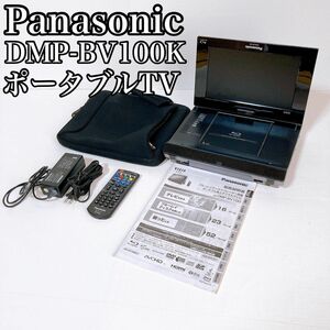 パナソニック　Panasonic ポータブルテレビ　ブルーレイ　ソフトケース付き
