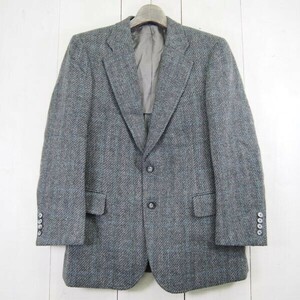  Burberry Burberrysmo hair . tweed wool tailored jacket (92-82-160AB3) gray 