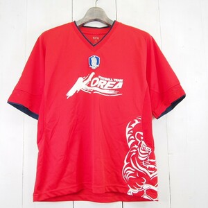 サッカー韓国代表 KFA レプリカユニフォームTシャツ(100)レッド