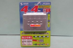 サンワサプライ USB2.0 切替器 SW-US44H 4PC 4機器 独立切替方式 Y0094