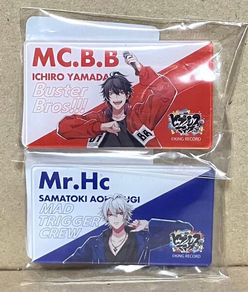 ヒプマイ アクリルバッジ 山田一郎 碧棺左馬刻 ヒプノシスマイク