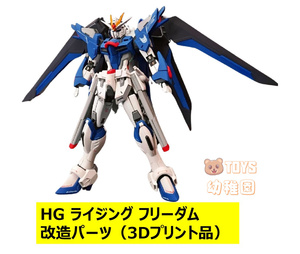 国内発送【ANUBIS】1/144 HG ライジング フリーダム 用 改造パーツ ディテールアップ 3Dプリント品 EX-026 SEED 未塗装 未組立 新品