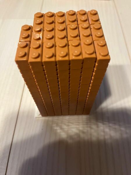 [未使用]LEGO正規品　レンガブロック1×2 200個　ミディアムヌガー