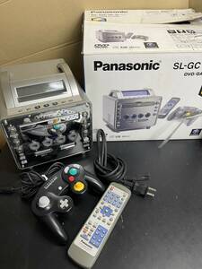 [ free shipping ]Panasonic Game Cube DVD GAME PLAYER SL-GC10-S electrification verification only Junk 