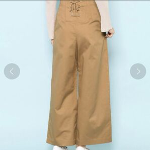 美品 SENCE OF PLACE センスオブプレイス アーバンリサーチ ワイドパンツ バックレースアップ 38