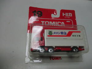 トミカ No.19 三菱ふそうウィングトラック メロン特急 日本製 ブリスターパック・ 未開封品