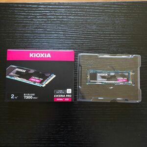 キオクシア KIOXIA 内蔵 SSD 2TB NVMe M.2 EXCERIA PRO SSD-CK2.0N4P/N