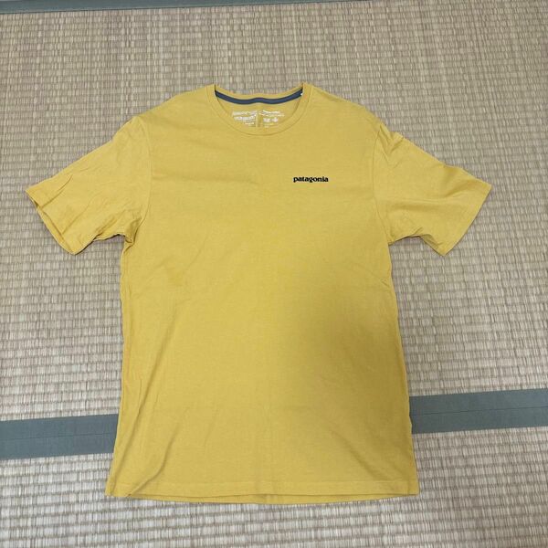 パタゴニア　マスタード　半袖 Tシャツ　Sサイズ