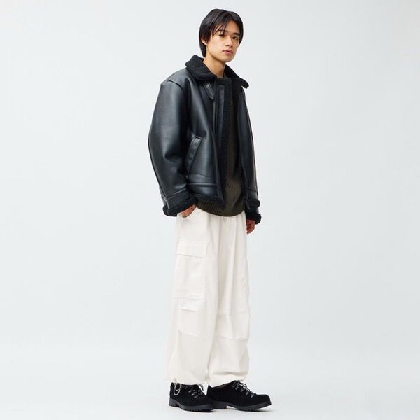 GU スーパーワイドカーゴパンツ ユニセックス