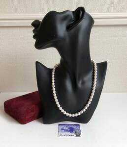 book@ pearl pearl necklace approximately 7.0-7.5mm. Mikimoto pearl island product 