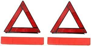 YFFSFDC 三角停止板 2枚 三角停止表示板 車緊急対応用品 折り畳み式 コンパクトに収納可