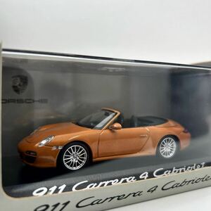 Porsche ディーラー特注 PMA 1/43 911 Carrera 4 Cabriolet ミニチャンプス ポルシェ カレラ カブリオレ 997 ミニカー モデルカー 