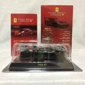 未組立 京商 1/64 Ferrari Ⅲ F430 GT フェラーリ 黒色 ブラック ミニカー モデルカー 3