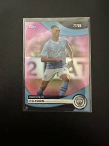 Phil Foden - 2024 topps Manchester city team set - 99シリ　マンチェスター・シティ