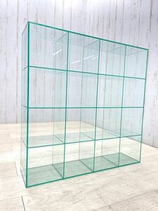  display case acrylic fiber rack 4 step 16 trout glass edge width 60. collection case mug exhibition pcs storage display shelf the same day delivery 