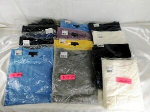 T216★【5L 大きいサイズ】13点 洋服 まとめて レディース 長袖 Tシャツ 半袖 ハーフパンツ 長袖フードジップジャケット★送料1020円〜