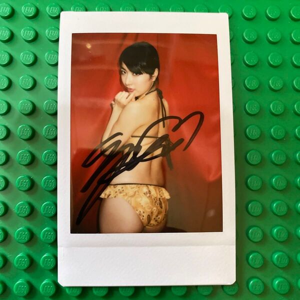 水川潤(由愛可奈) サイン入りチェキ①