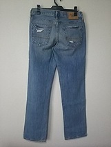 美品 Abercrombie&Fitch アバクロンビー&フィッチ ダメージ加工 デニムパンツ W30_画像2