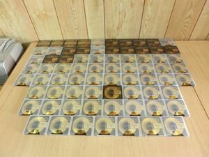 使用済■ジャンク MD ミニディスク mini Disk ケース付 SONY ソニー PRISM シリーズ 80/74min 山売り まとめ 73枚セット■1