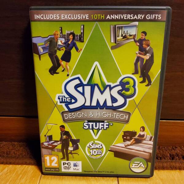 ★ EA ザ・シムズ3 The SIMS 3 Windows DESIGN&HIGH-TECH STUFF DVD-ROM シリアル付き ★