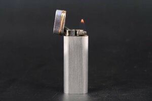 【美品】Cartier カルティエ トリニティ 高級ガスライター 喫煙具 ブランド小物 着火確認済み【QS37】