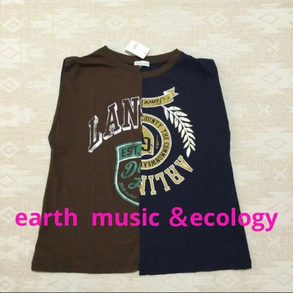 earth music ＆ecologyrノースリーブプルオーバー　F