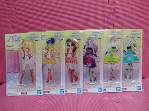 ラスト1セット　6種　アイカツ！ スタンド付きアクリルプレート～ソレイユ＆トライスター～　ナムコ限定