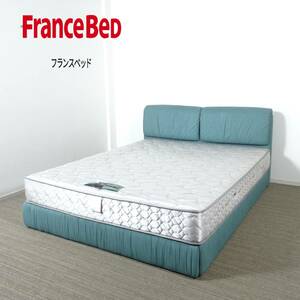 FranceBed France Bed bed frame high density continuation springs E-MAX SPRING wide double mattress set 