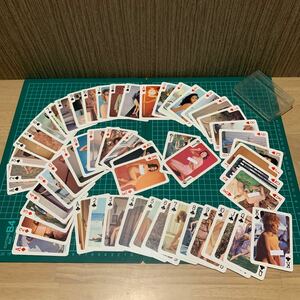 * sexy карты за границей производства бумажный подлинная вещь 54 Schott редкость retro Vintage редкий plain g карта карты Playing Cards Showa 