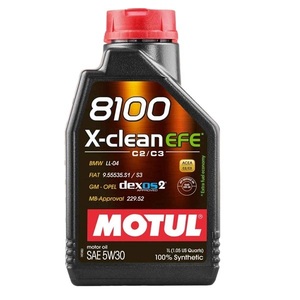 108585 MOTUL (モチュール) 8100 X-CLEAN EFE エックスクリーン 5W30 1L 100%化学合成 エンジンオイル