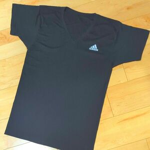 ADIDASインナーTシャツVNeck半袖【未使用品】グンゼ製品