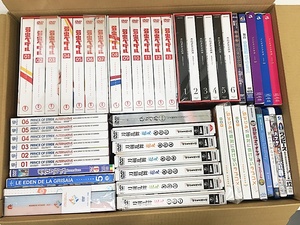 DM-66-001 中古☆Blu-ray・DVD混在 まとめ売り アニメ系 弱虫ペダル・刀剣乱舞-花丸-など17組 動作未チェック ジャンク扱い