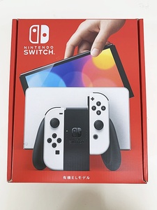 G-66-009 未使用品☆Nintendo Switch ニンテンドー スイッチ 有機ELモデル ホワイト 本体 他店保証印あり