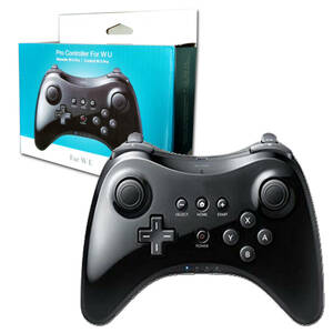  nintendo Wii U PRO controller wireless black black oscillation with function game pad 