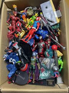  approximately 8kg Avengers marvel Batman Ame toy figure set sale junk treatment Ironman Spider-Man etc. 