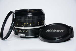 【外観特上級】ニコン Nikon NIKKOR 50mm F2 非Ai　#s8409