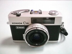 1 jpy ~KONICA( Konica )* C35 flashmatic * film camera 