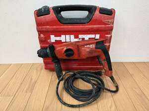 ★中古★HILTI ヒルティ コード式ロータリーハンマードリル TE 2 100V 50/60Hz 本体/ケース 穴あけ 電気ドリル はつり 電動工具)倉c