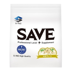 SAVE アメイジング 大豆プレーン ( 3kg ) ソイプロテイン 大豆プロテイン プロテイン 専用スプーン付 3kg