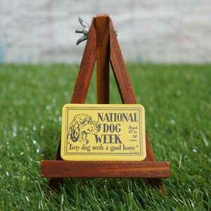  new goods * interior small articles *[ magnet ]Dog| dog National Dog Week