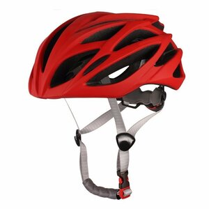 自転車 ヘルメット つや消し 超軽量 高剛性 流線型 通気性 頭囲53cm-63cm対応 サイズ調整 サイクリング ロードバイク サイクルヘルメット