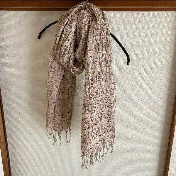 BEAUTY&YOUTH UNITED ARROWS ストール 小花柄 ピンク系